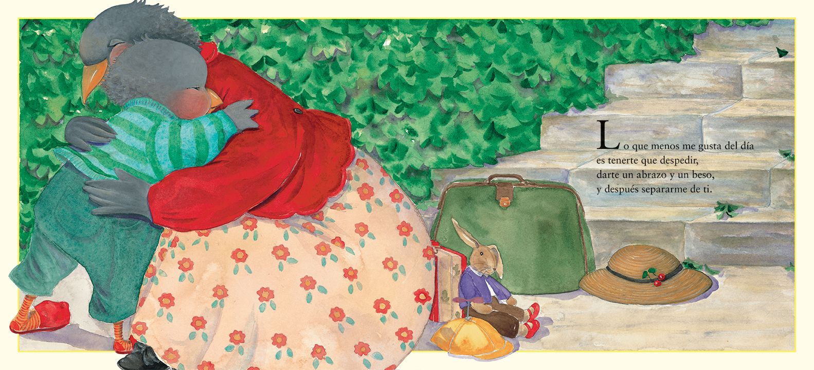 Ilustración interior del cuento Siempre pienso en ti